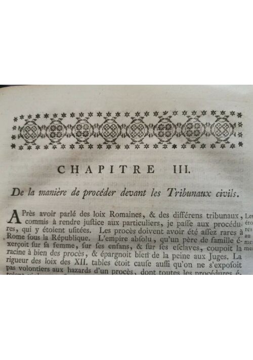 1766 La Republique Romaine Plan General De L'ancien Gouvernement De Rome volume 2