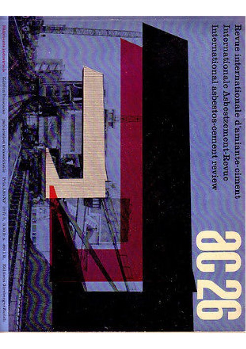 AC n. 26 aprile 1962 revue internationale d'amiante ciment