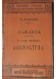 esaurito - AGRICOLTURA di Napoleone Passerini  volume II Agraria Vallardi libro antico su