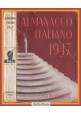 esaurito - ALMANACCO ITALIANO 1947 Marzocco Libro illustrato pubblicità vintage