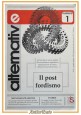 ALTERNATIVE numero 1 IL POST FORDISMO maggio 1995 Synergon Rivista sinistra