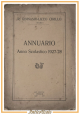 ANNUARIO ANNO SCOLASTICO 1927 28 Ginnasio Liceo Cirillo Bari 1929 Cressati libro