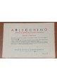esaurito - ARLECCHINO di Sergio Franchini Quaderno Disegno scuola elementare 1955 vintage