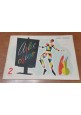 esaurito - ARLECCHINO di Sergio Franchini Quaderno Disegno scuola elementare 1955 vintage