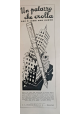 AUTO BIANCHI S5 illustrata Dudovich 1928 Pubblicità Advertising Vintage  d'epoca