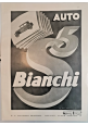 AUTO BIANCHI S5 illustrata Dudovich 1928 Pubblicità Advertising Vintage  d'epoca