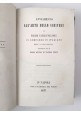 AVVIAMENTO ALL'ARTE DELLO SCRIVERE e LINGUA ITALIANA di Puoti 1839 2 libri antic