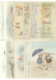 Bambini 104 cartoline COLLEZIONE pochi doppioni viaggiate e non colori b/n 