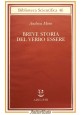 BREVE STORIA DEL VERBO ESSERE di Andrea Moro 2010 Adelphi libro viaggio frase