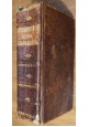 BREVIARIUM ROMANUM pars aestiva 1805 Simoniana libro antico ex decreto concilii