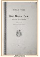 Bitonto ONORANZE FUNEBRI AL PROF NICOLA FANO 1907 Garofalo Libro Arcidiacono