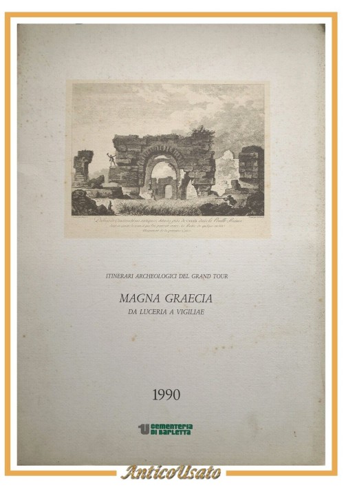 CALENDARIO MAGNA GRAECIA 1990 Cementeria di Barletta itinerari archeologici Tour