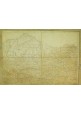 CARTA GEOGRAFICA ALPI CARNICHE ORIENTALI AUSTRIA primi del '900 mappa telata