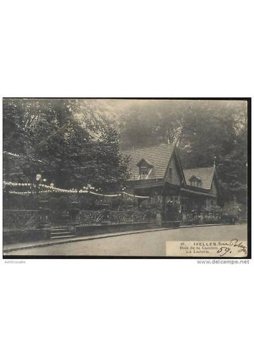 CARTOLINA IXELLES - Bois de la Cambre. La laiterie - Viaggiata 1920? Francia