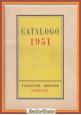 CATALOGO 1951 Vallecchi editore Libro illustrato scrittori italiani e stranieri
