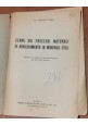 ESAURITO - CENNI SUI PROCESSI NATURALI DI ARRICCHIMENTO IN MINERALI UTILI  Vighi 1948 libro