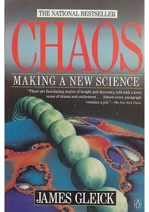 CHAOS MAKING A NEW SCIENCE di James Gleick - Penguin Books editore 1988