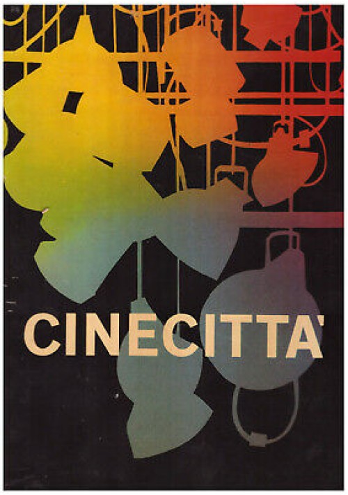 CINECITTA' libro pubblicità in francese 1962? rotografica Romana studio Favalli