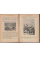 CINQUE SETTIMANE IN PALLONE di Giulio Verne - libro vintage Sonzogno illustrato