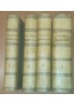 ESAURITO - CODICE PROCEDURA CIVILE REGNO ITALIA 4 volumi COMPLETO Francesco Gargiulo 1887 *
