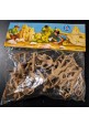 esaurito - CONFEZIONE 15 SOLDATINI PLASTICA PM  tipo Marx Vntage Made in Italy Cowboys 1/32
