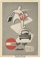 ESAURITO - CONSIGLI AGLI UTENTI FIAT 1953 Fiat libretto manutenzione automobile brochure