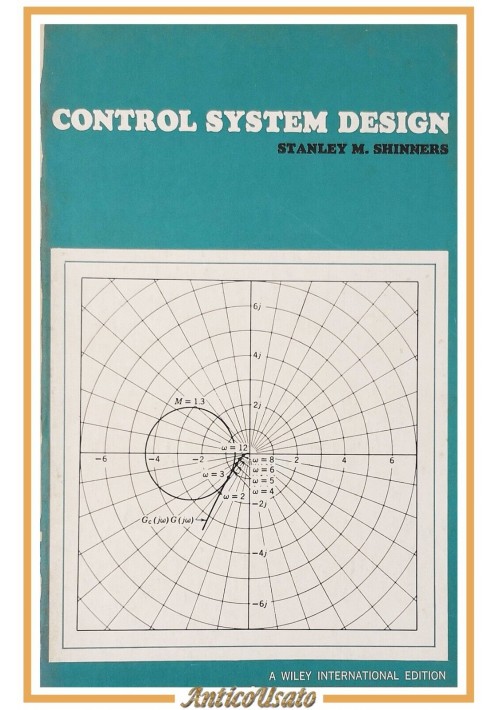 CONTROL SYSTEM DESIGN di Stanley Shinners 1964 Wiley International Edition Libro