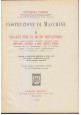 ESAURITO - COSTRUZIONE DI MACCHINE di Ottorino Pomini 3 volumi 1921 Hoepli libro manuale