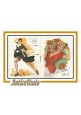 Calendarietto da Barbiere QUAL E' LA PIU' BELLA 1955 originale Vintage pin up