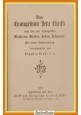DAS EVANGELIUM JESU CHRISTI di Augustin Arndt 1915 Pustet Libro Vangelo