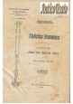 ESAURITO - DEMOGRAFIA E STATISTICA ECONOMICA del Prof. Francesco Coletti 1911 1912 Bocconi libri