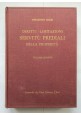 DIRITTI LIMITAZIONI SERVITÙ PREDIALI DELLA PROPRIETÀ di Rizzi 4 volumi libro