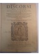 DISCORSI DEL SIGNOR SCIPIONE AMMIRATO SOPRA CORNELIO TACITO 1599 Compagnia Bresciana  *