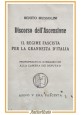 DISCORSO DELL'ASCENSIONE di Benito Mussolini 1927 IL REGIME FASCISTA Libro 26 05