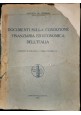 DOCUMENTI SU CONDIZIONE FINANZIARIA E ECONOMICA DELL’ITALIA di De Stefani 1923