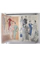 esaurito - ELEGANTISSIMA Numero 42 primavera estate 1956 rivista moda cartamodelli vestiti