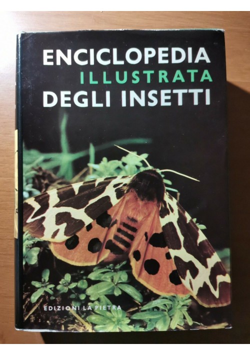 ENCICLOPEDIA ILLUSTRATA DEGLI INSETTI di V Stanek 1970 edizioni La pietra libro