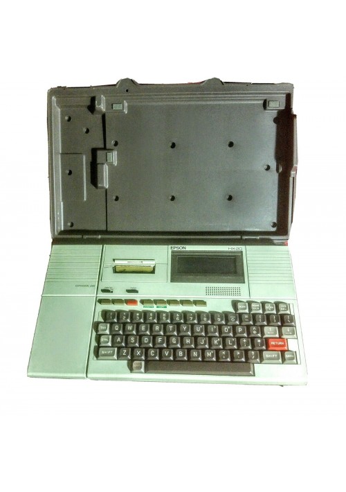 EPSON HX 20 + custodia - primo computer portatile al mondo