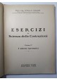ESAURITO - ESERCIZI DI SCIENZA DELLE COSTRUZIONI sistemi iperstatici di Otello Magini 1950