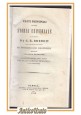 ESAURITO - FATTI PRINCIPALI DELLA STORIA UNIVERSALE di G G Bredow 1842 Libro antico Agnelli