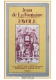 FAVOLE di Jean de La Fontaine 2 volumi 1980 Rizzoli Libro illustrato Grandville