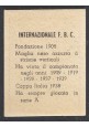 FIGURINA calcio INTER internazionale mascotte scudetto 1949 Originale Nannina 