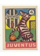 FIGURINA calcio JUVENTUS mascotte scudetto 1949 Originale Nannina vintage epoca