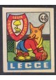 FIGURINA calcio LECCE mascotte scudetto 1949 Originale Nannina vintage d'epoca