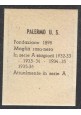 FIGURINA calcio PALERMO mascotte scudetto 1949 Originale Nannina vintage d'epoca