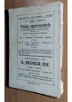 FISICA SPERIMENTALE 2 volumi di Bordi e Morgera 1924 Libro Scolastico Magistrali