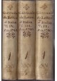 GIORNALE DE LETTERATI D'ITALIA Tomi 2 - 3 - 4 1710 Gabbriello Erz Libro Antico