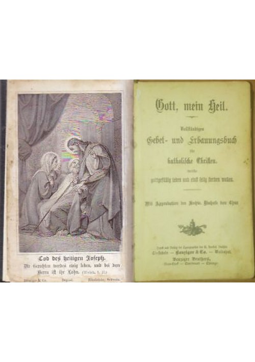 GOTT MEIN HEIL Vollstandiges Gebet und erbauungsbuch fur katholische christen libro religioso tedesco