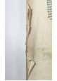 GUIDA DI POMPEI con PIANTA TOPOGRAFICA scavi 1869 Napoli libro carta antico