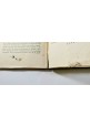 GUIDA DI POMPEI con PIANTA TOPOGRAFICA scavi 1869 Napoli libro carta antico
